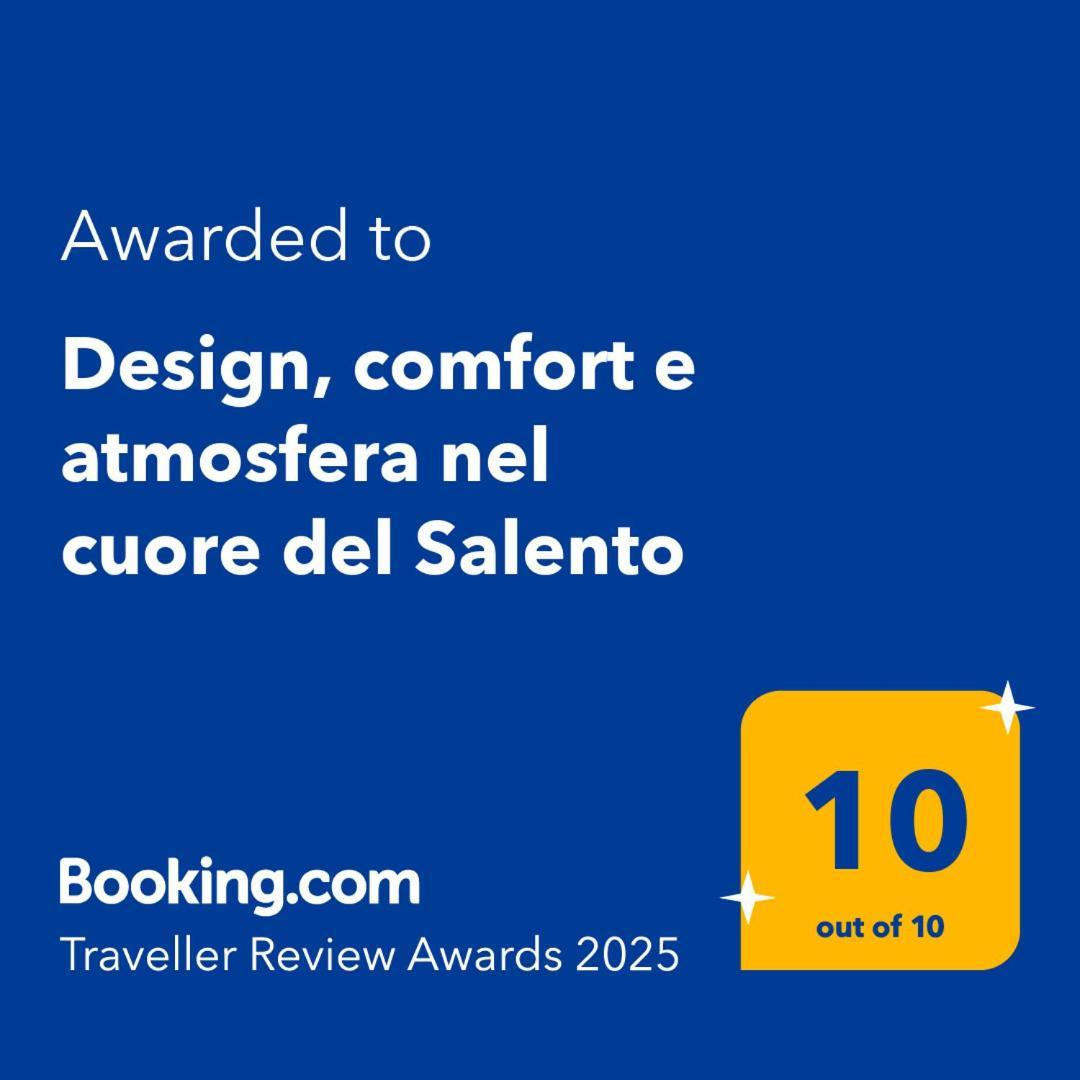 Design, Comfort E Atmosfera Nel Cuore Del Salento Martano Kültér fotó